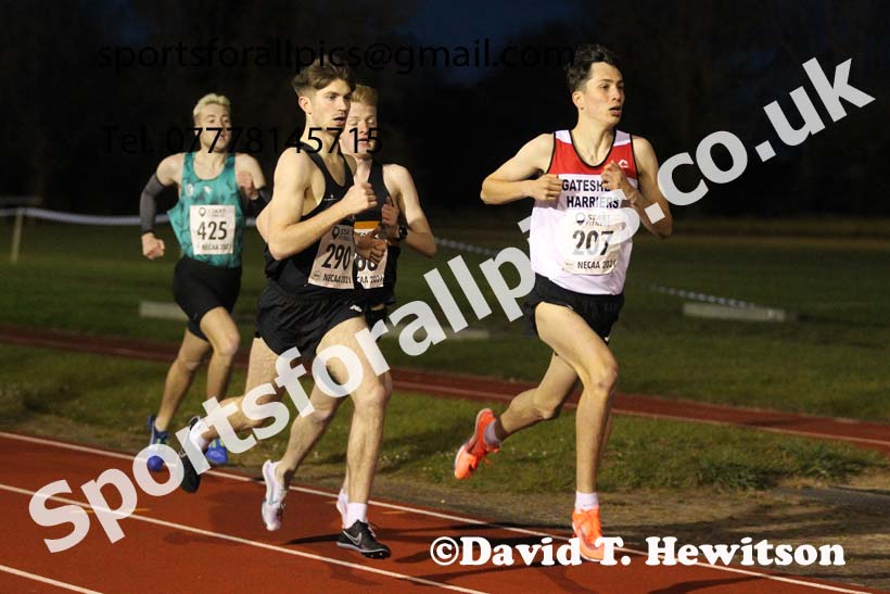 1500 metres, North East Grand Prix No. 1, Monkton on Wednesday, April 28th, 2021. Photo: David T. Hewitson/Sports for All Pics